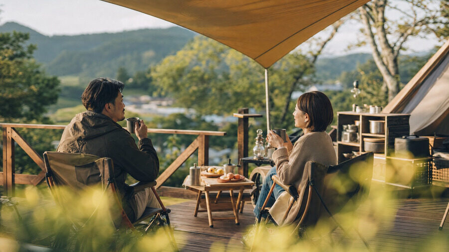 【体験談】グランピングで「別荘のある暮らし」を確かめたご夫婦の話