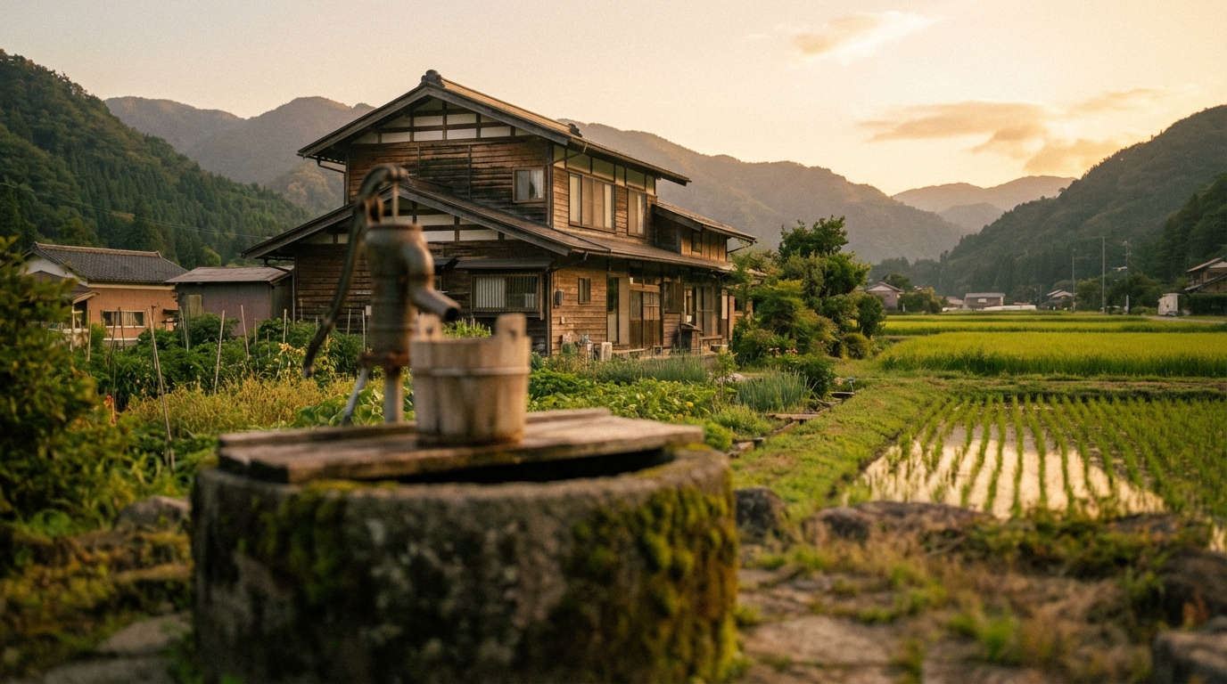 田舎の中古物件は水回りに要注意｜井戸水・浄化槽の基礎知識