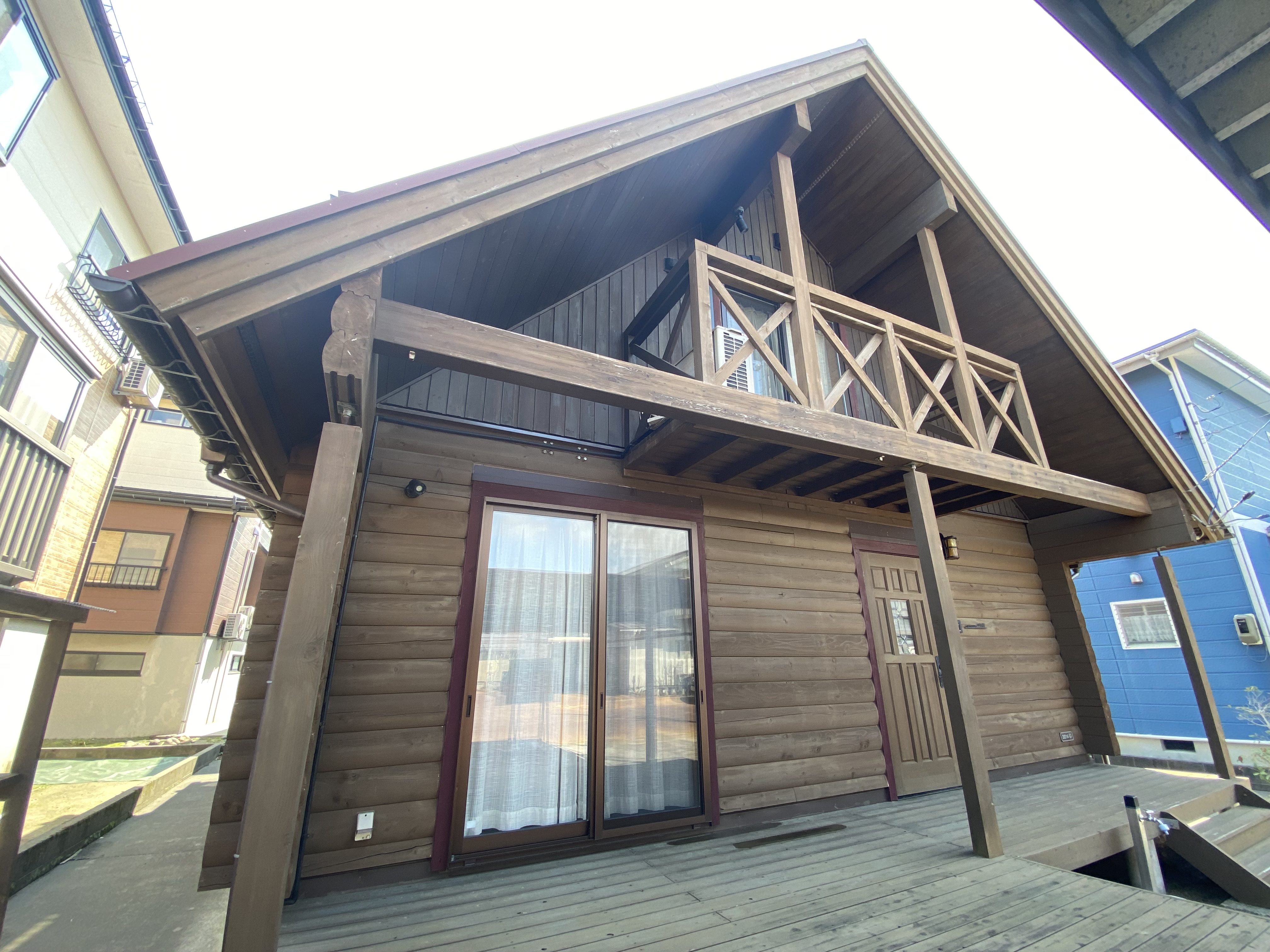 「新潟県長岡市下々条町　中古ログハウス」のメイン画像