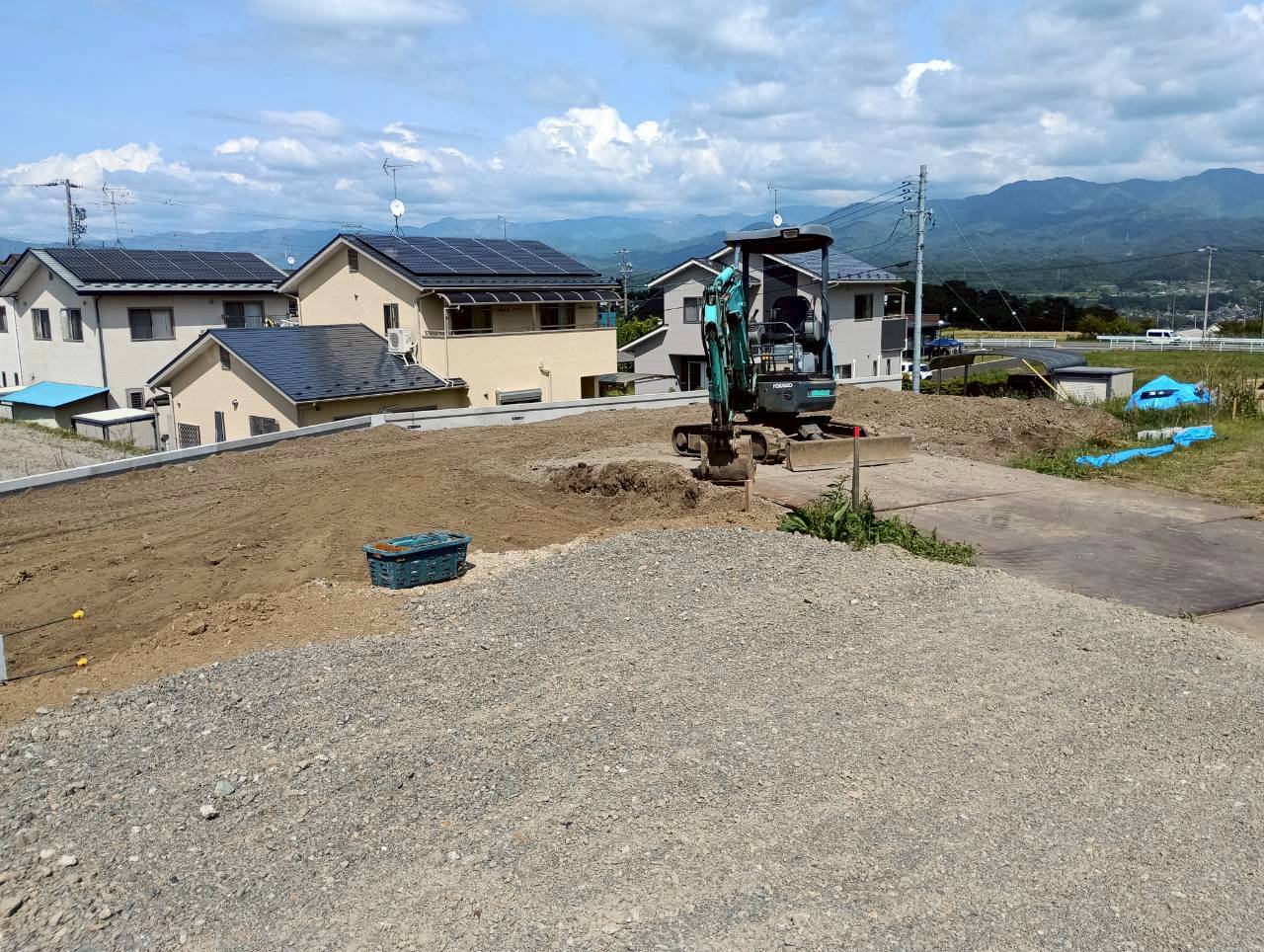 「閑静な場所に立地！南アルプス一望のとても景色の良い分譲地です！」のメイン画像
