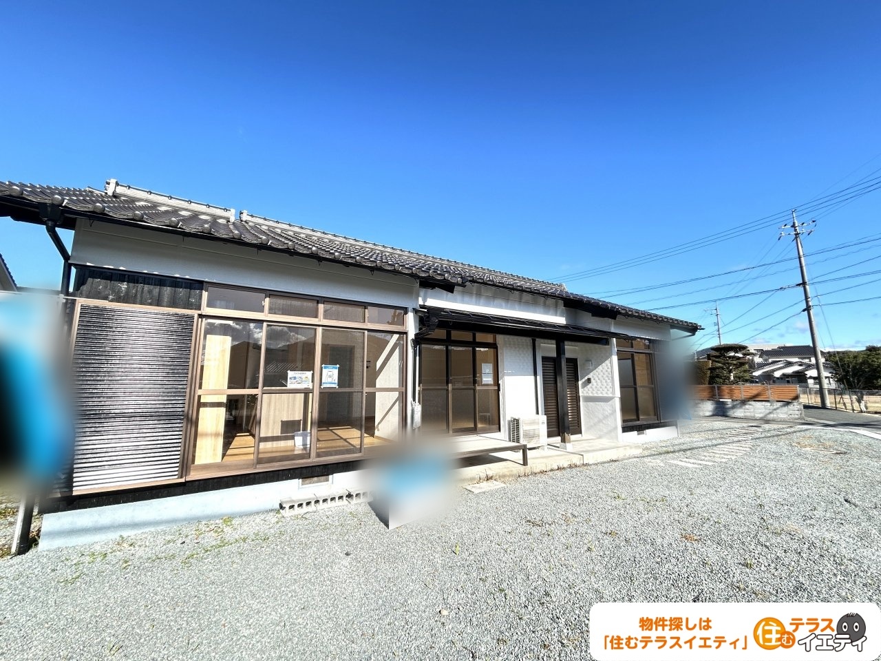 「駐車3台可×南道路の角地！山口市折本2丁目8-18の平屋建中古住宅物件」のメイン画像