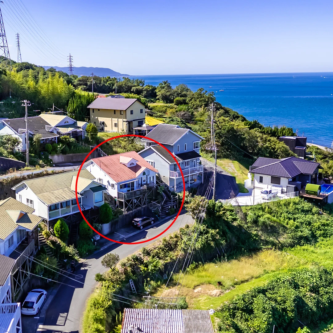 「【淡路島】淡路市野島 海と夜景を望む平屋中古別荘」のメイン画像