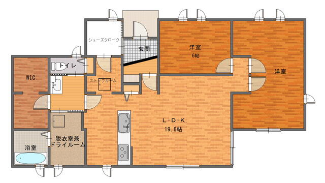 「鳥取市 徳尾 1階建 3LDK」のメイン画像