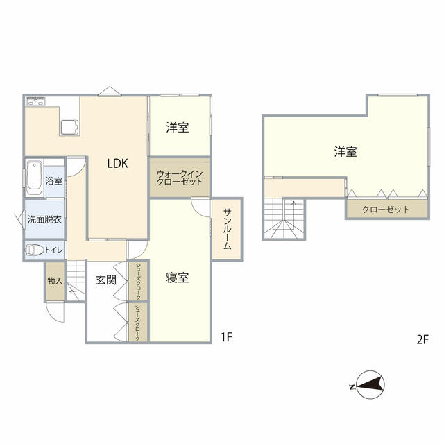 「倉吉市 小田 (倉吉駅) 2階建 3LDK」のメイン画像