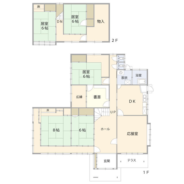 「東伯郡琴浦町 大字杉地 (浦安駅) 2階建 6SDK」のメイン画像