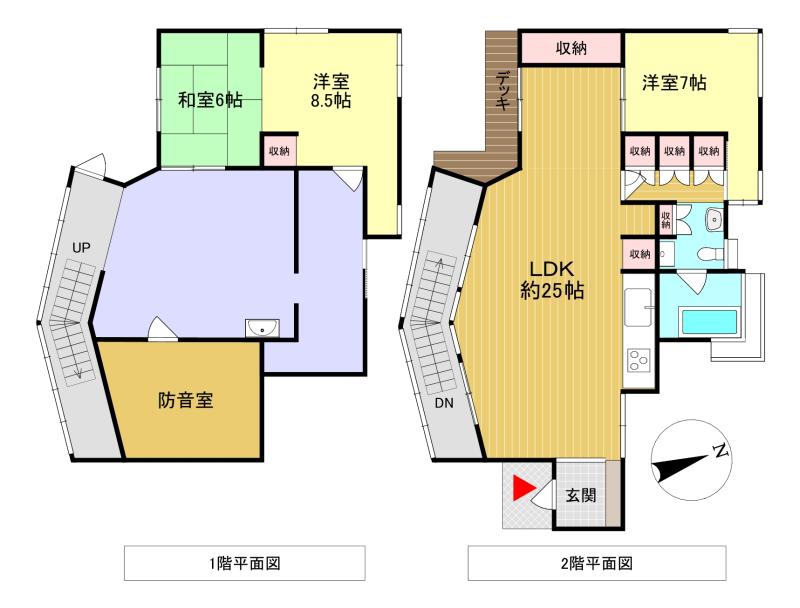 音楽用防音室付き！伊豆の国市立花の物件の画像2