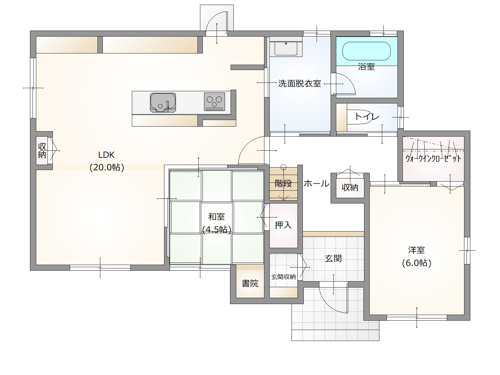 静かで便利な暮らしを実現！山口市吉敷上東2丁目2582番2の中古住宅物件の画像2