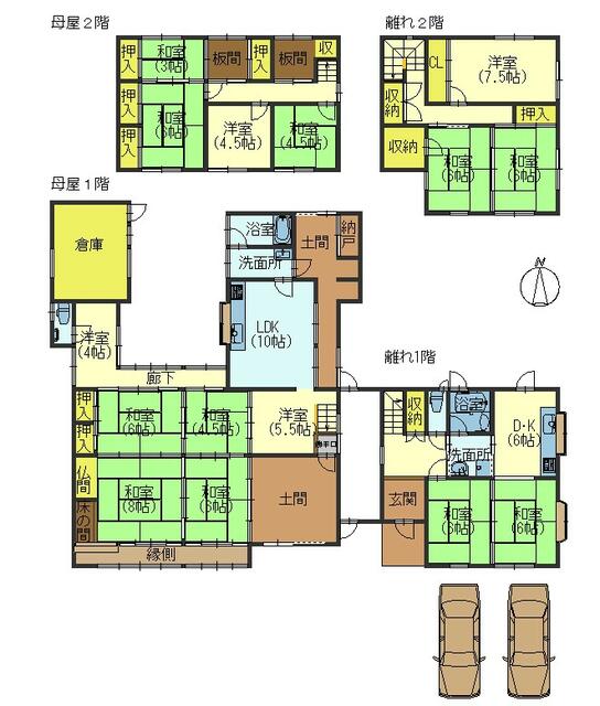 農業に最適！丹波市春日町東中の二世帯向け物件の画像2