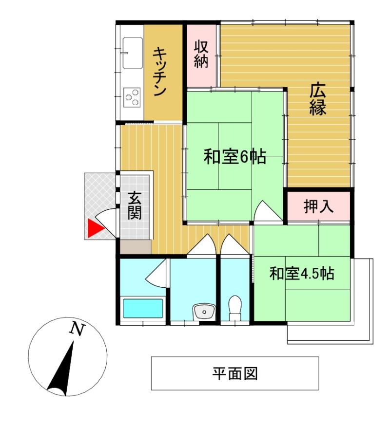 海を望む段々畑付き！伊東市富戸の平屋物件の画像2