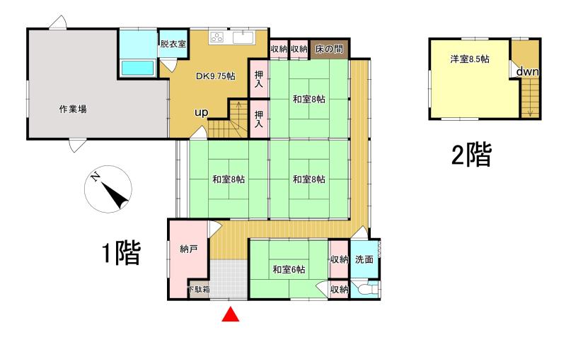 田畑10枚付き！伊豆市中原戸の古民家物件の画像2