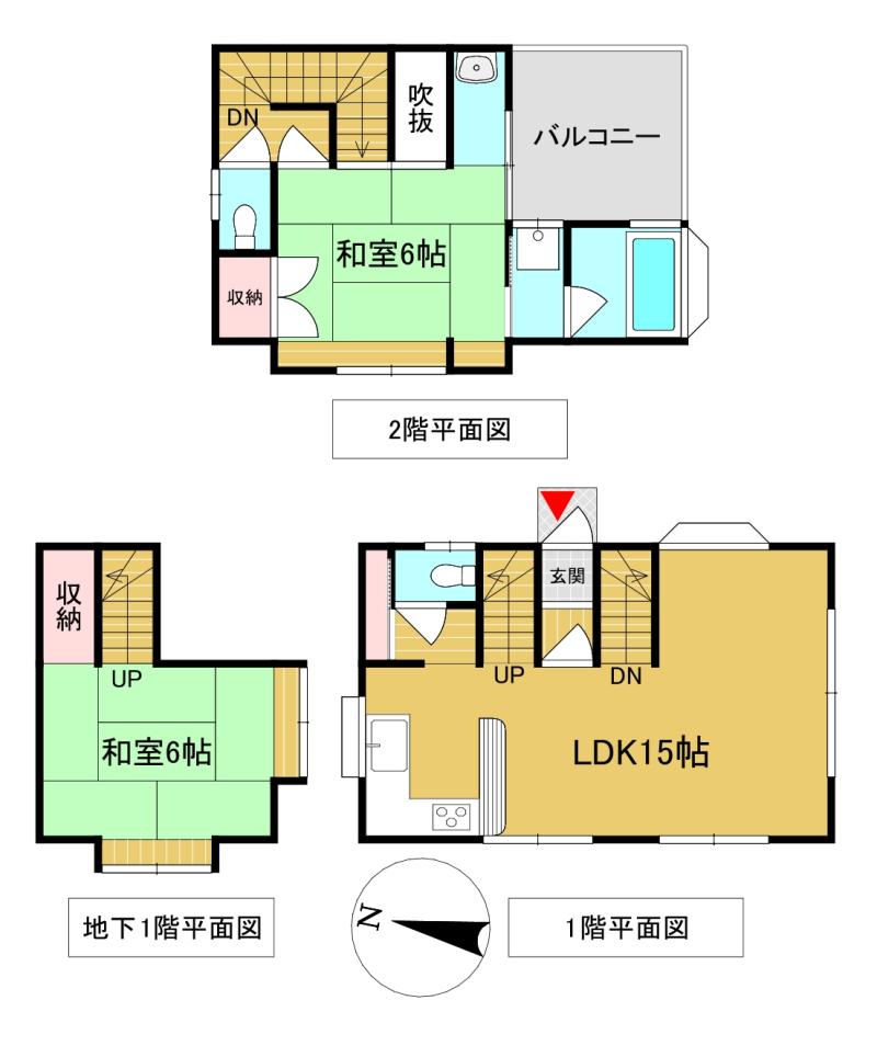 最上階の風呂とデッキで贅沢な時間を！伊豆市大平柿木の別荘物件の画像2
