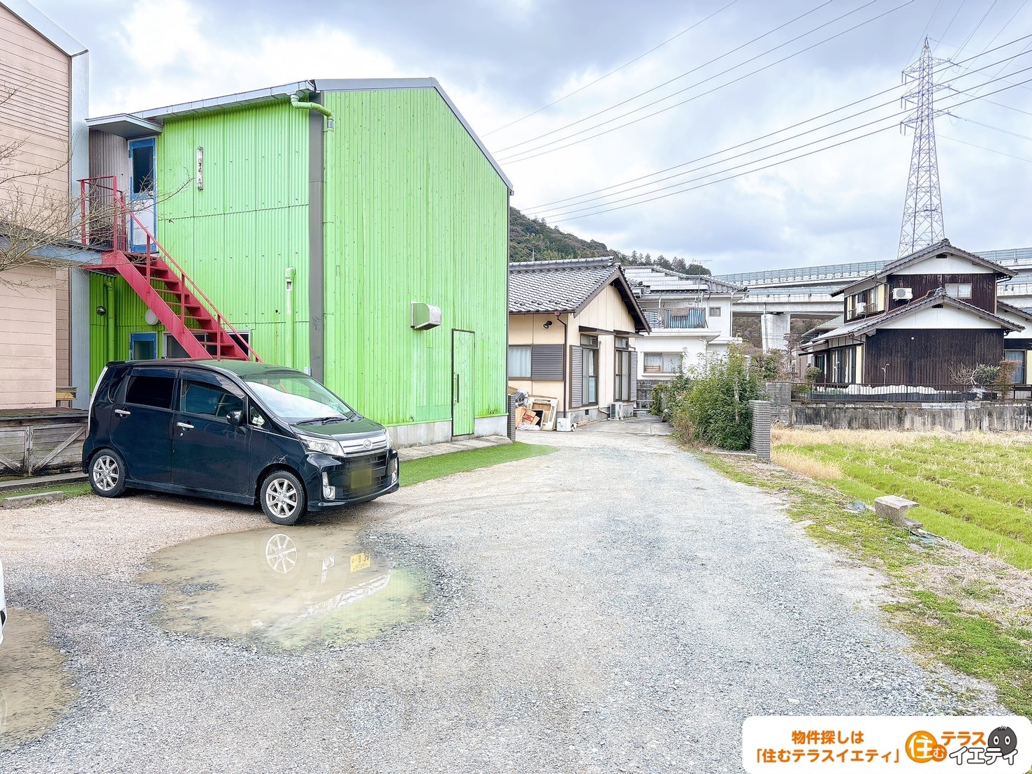 収益運用可能！山口市黒川1987-13の倉庫付き事務所併用住宅物件の画像2
