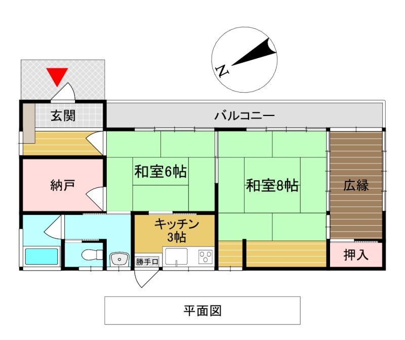 温泉権利付き！伊東市富戸の平屋物件の画像2