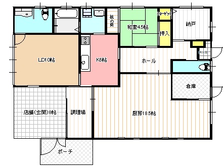 元パン屋さんの店舗兼住宅！の画像2