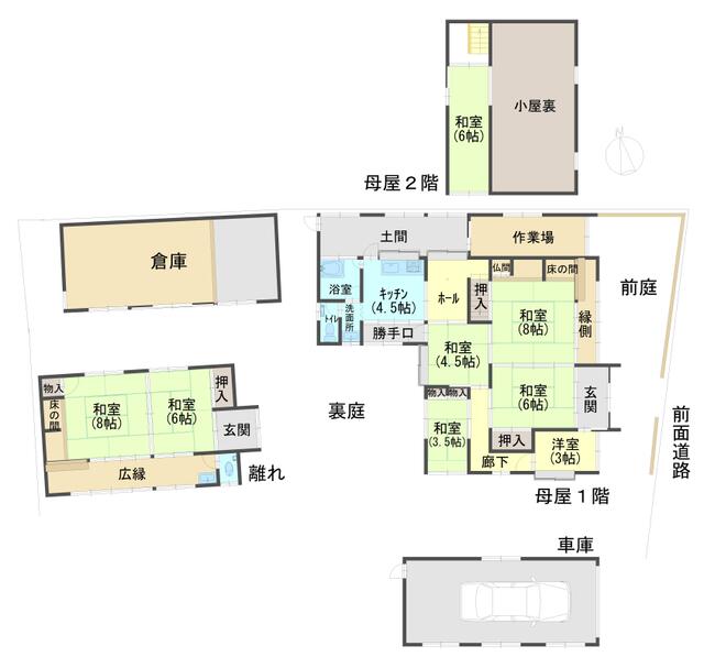 丹波市 春日町栢野 2階建 8SKの画像2