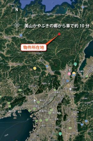 由良川沿いの広大な敷地！南丹市美山町田歌の中古物件の画像3