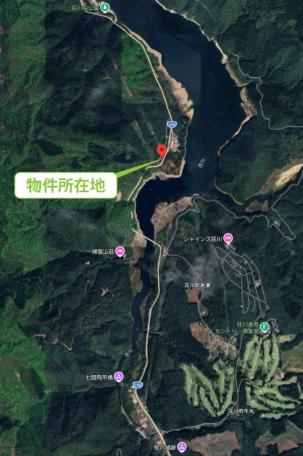 大自然に囲まれた極太ハンドカットログハウス！高山市荘川町中野の中古ログハウス物件の画像3