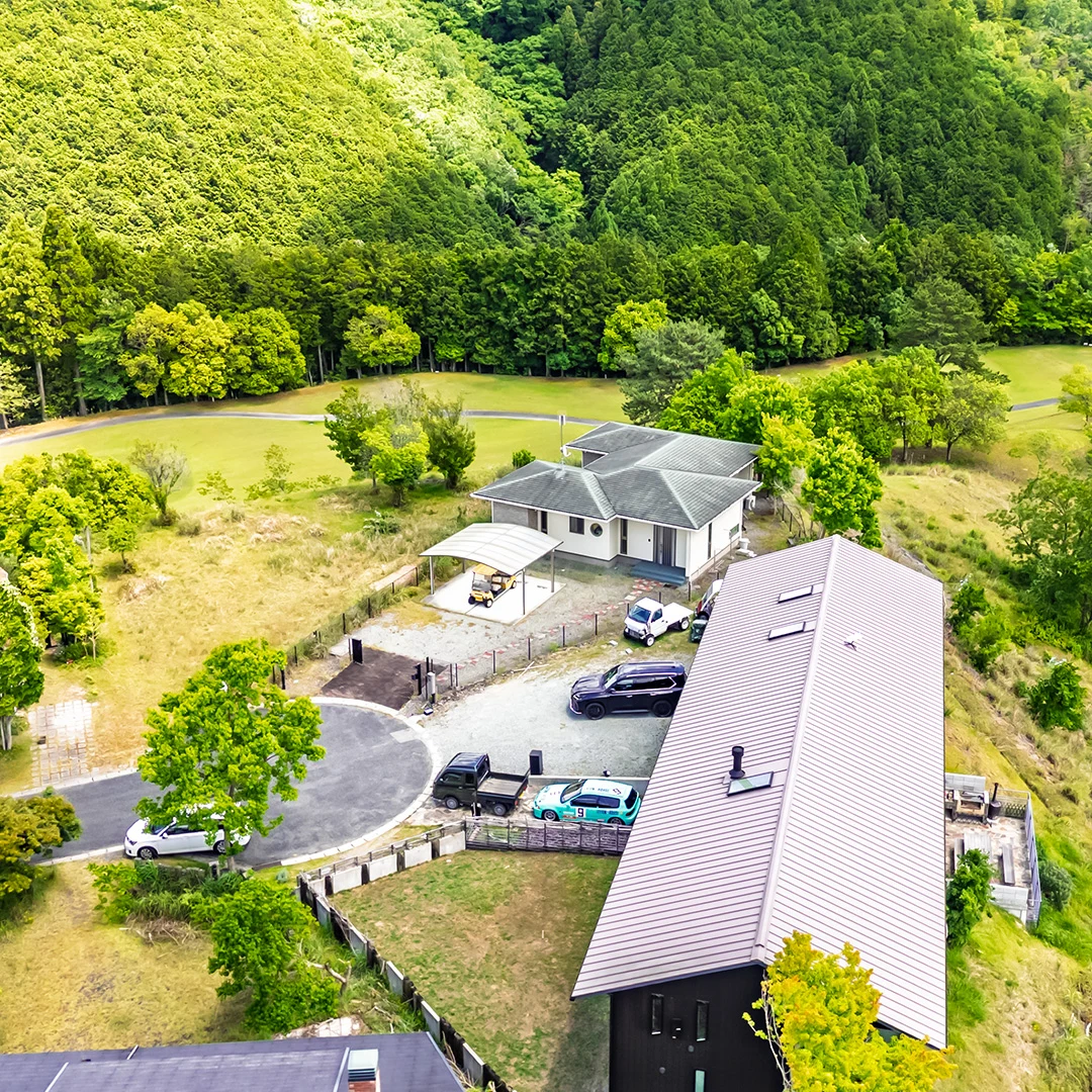 ゴルフ場隣接のパノラマビュー！佐用町下徳久の平屋別荘物件の画像3