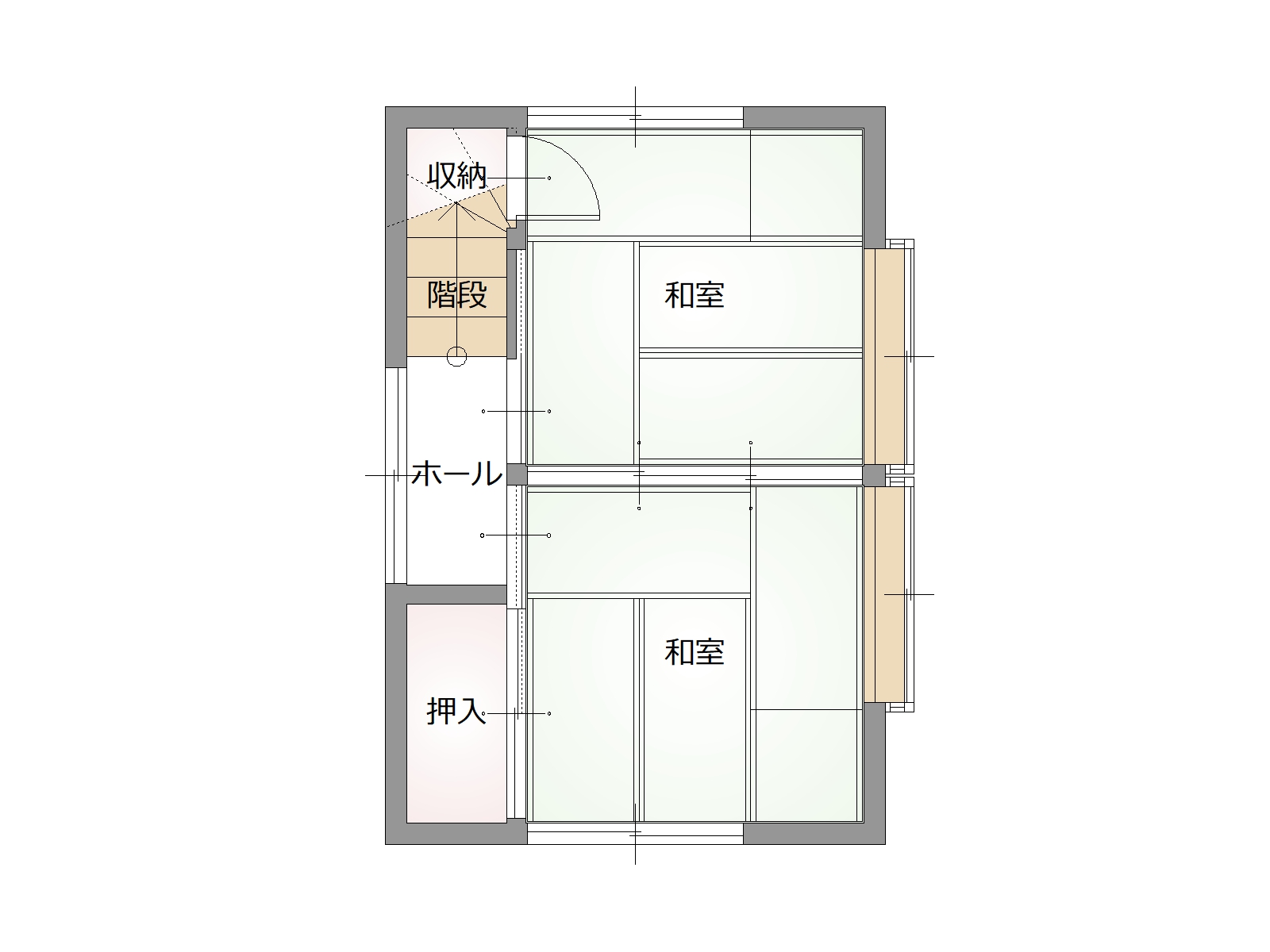 部屋数豊富な7DK！山口市後河原197番2の中古住宅物件の画像3