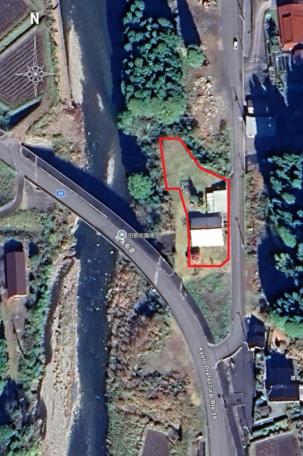 由良川沿いの広大な敷地！南丹市美山町田歌の中古物件の画像4