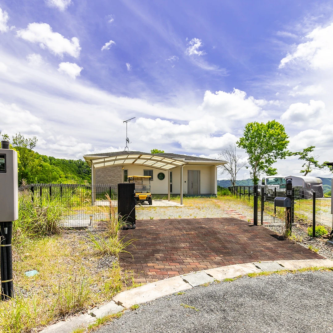 ゴルフ場隣接のパノラマビュー！佐用町下徳久の平屋別荘物件の画像4
