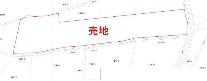 土地活用に！山林1,376坪！の画像4