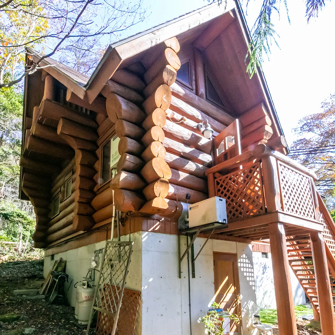 自然溢れる別荘ライフ！南丹市園部町大河内のログハウス物件の画像5