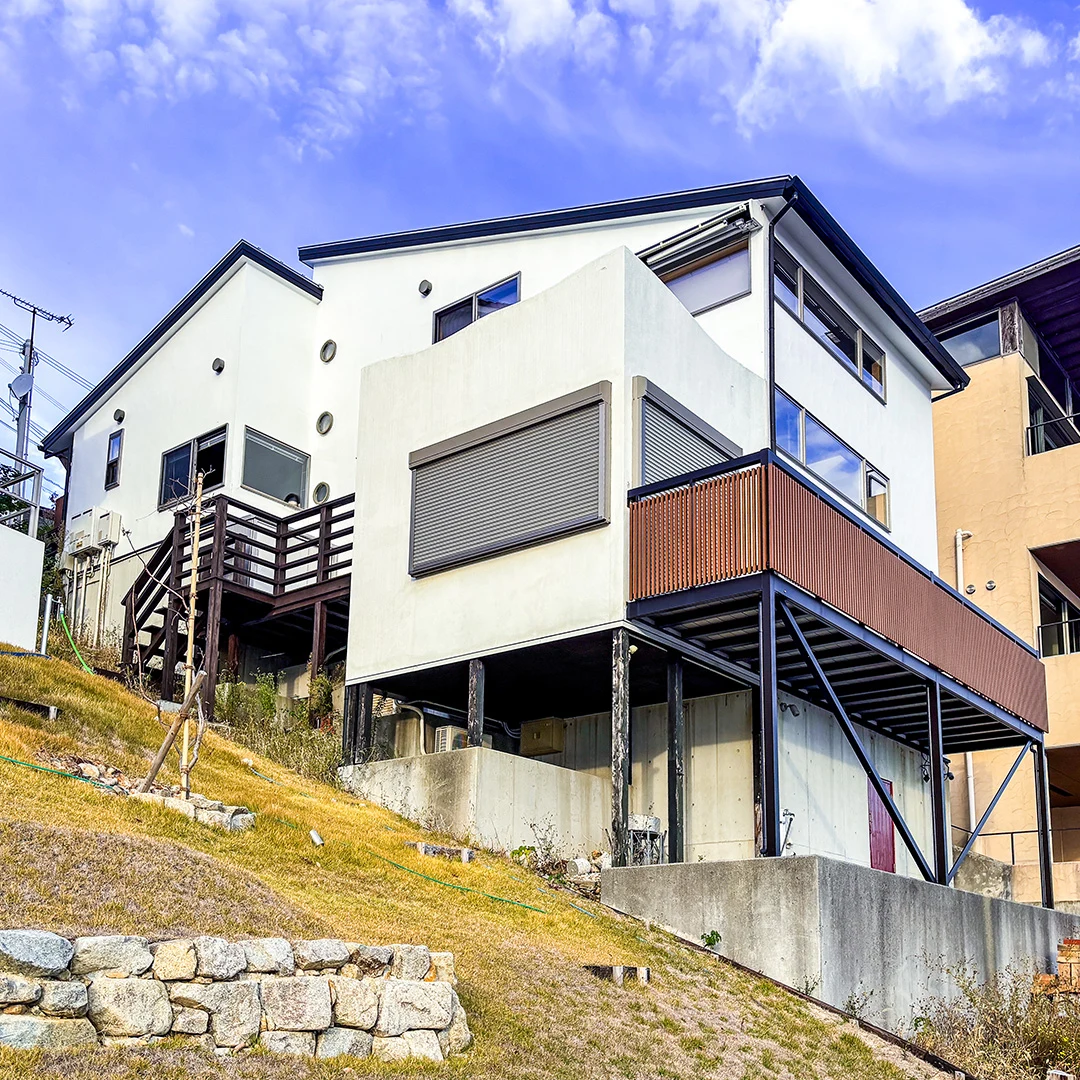 雄大な海を望むスキップフロア！南あわじ市阿那賀のオーシャンビュー別荘物件の画像5