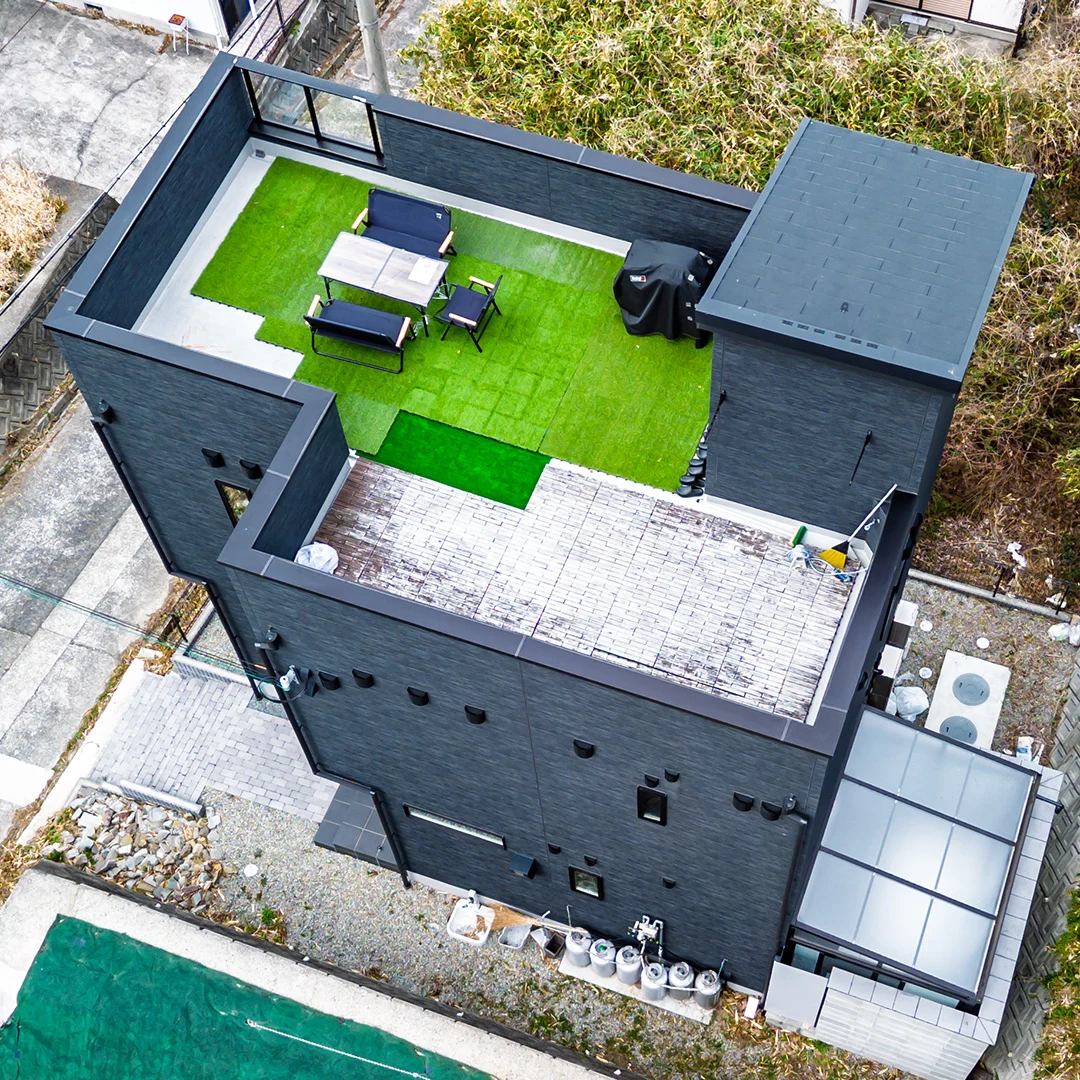 海を望む屋上バルコニーと半露天風呂付き！淡路市野島江崎の住宅物件の画像5