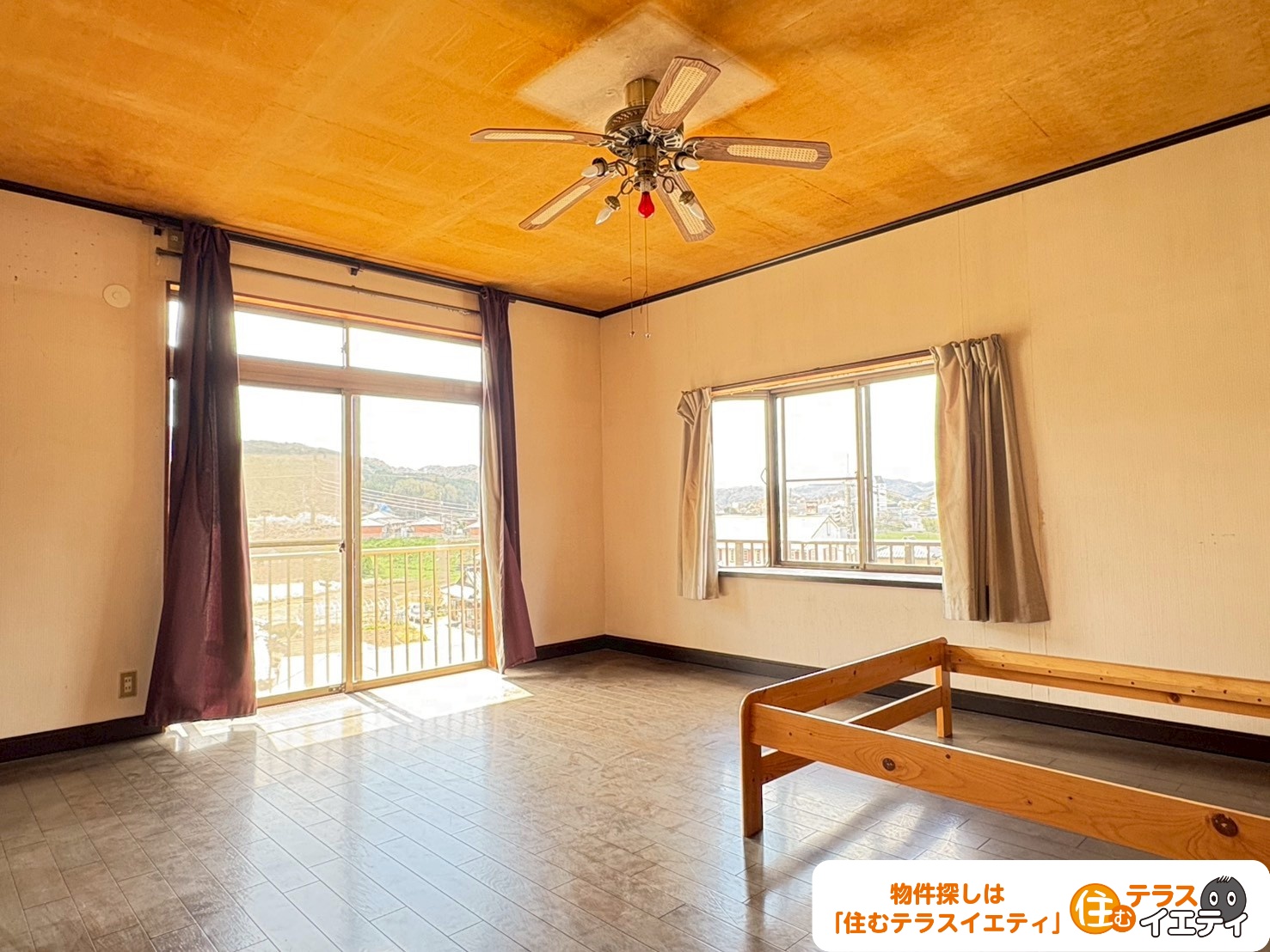 解放感溢れる広い庭付き！美祢市伊佐町伊佐字小林の中古住宅物件の画像5