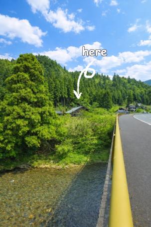 由良川沿いの広大な敷地！南丹市美山町田歌の中古物件の画像6