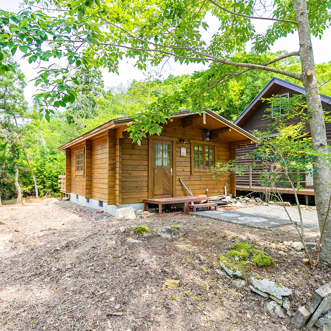 アウトドアライフ満喫！南丹市園部町のミニログハウス付き土地物件の画像7