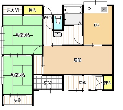 閑静な住宅街！今とダイニングキッチン床暖房リフォーム！の画像6