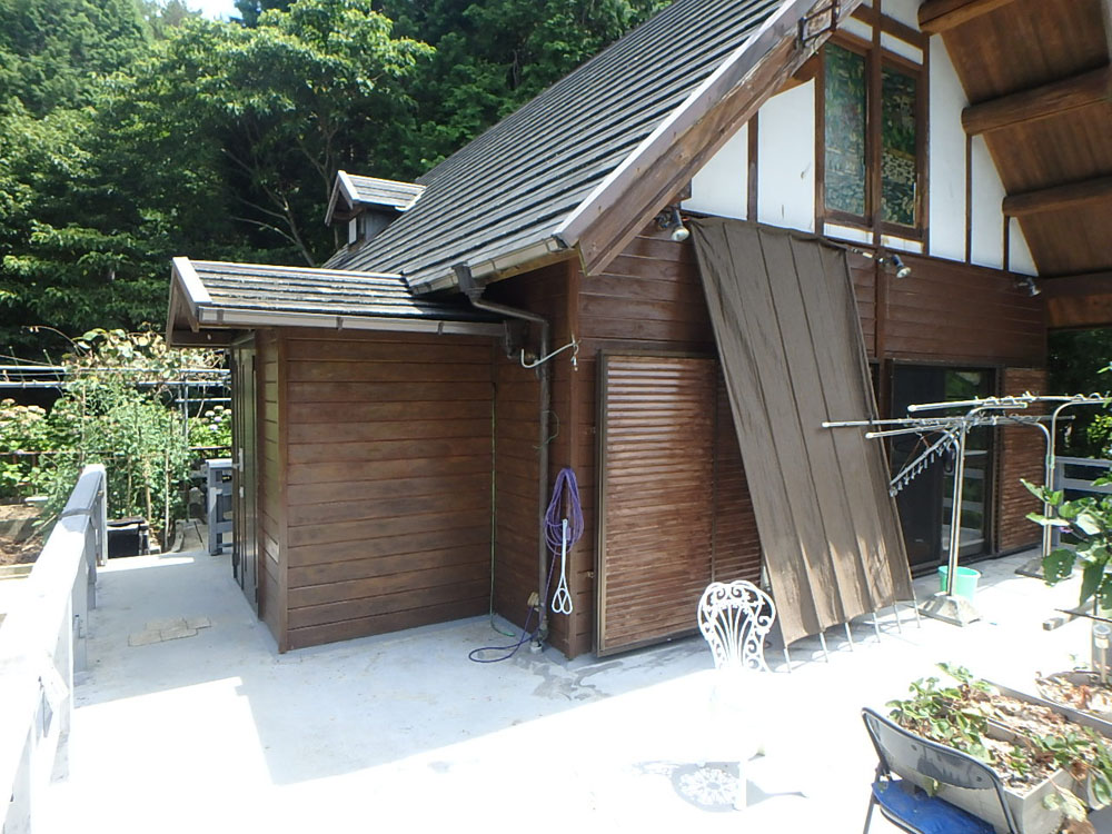 広いバルコニー付き！有田川町生石の林間別荘物件の画像6