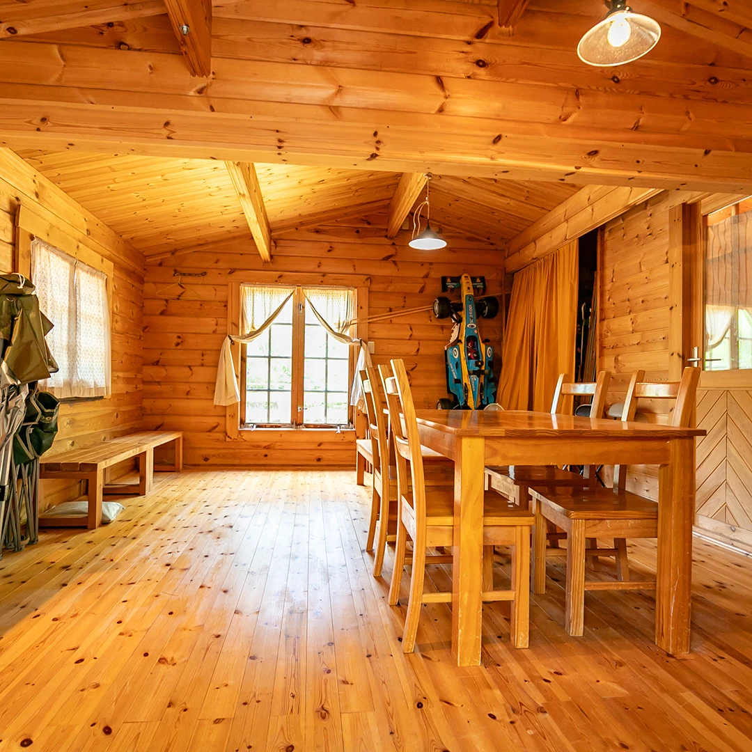 アウトドアライフ満喫！南丹市園部町のミニログハウス付き土地物件の画像8