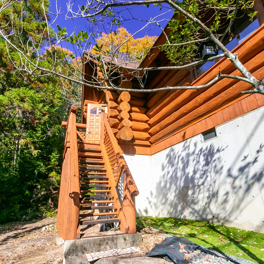 自然溢れる別荘ライフ！南丹市園部町大河内のログハウス物件の画像8