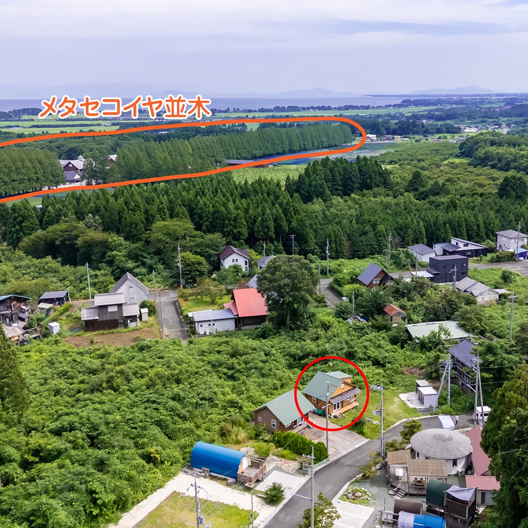 滋賀県高島市マキノ町 メタセコイヤ並木からほど近い庭付きログハウスの画像8