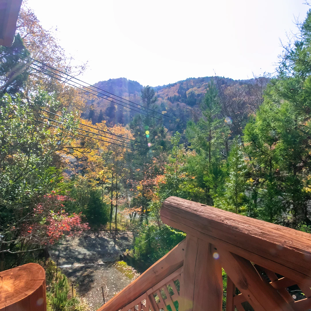 自然溢れる別荘ライフ！南丹市園部町大河内のログハウス物件の画像9