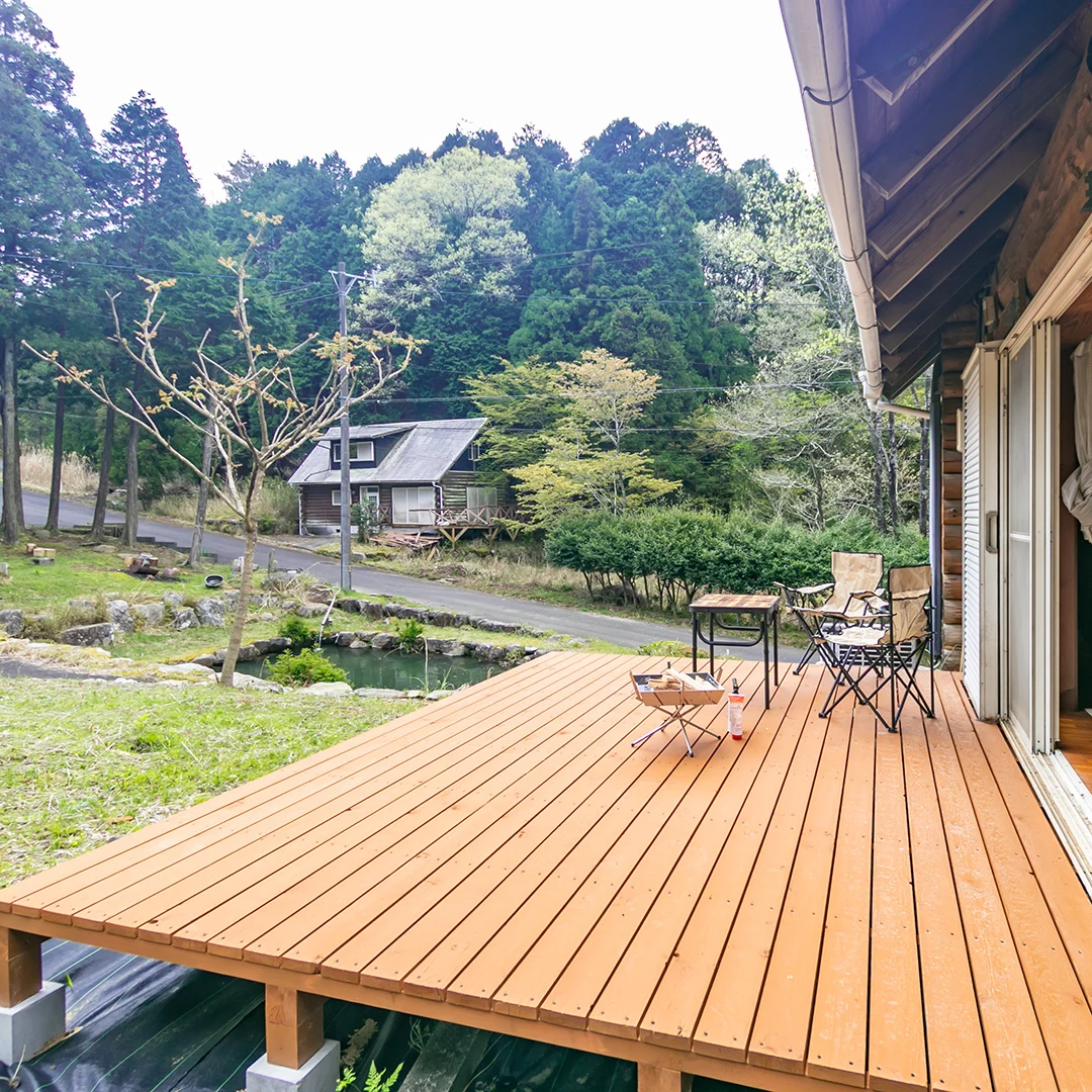 広々敷地で家庭菜園も楽しめる！伊賀市柘植町のログハウス物件の画像9