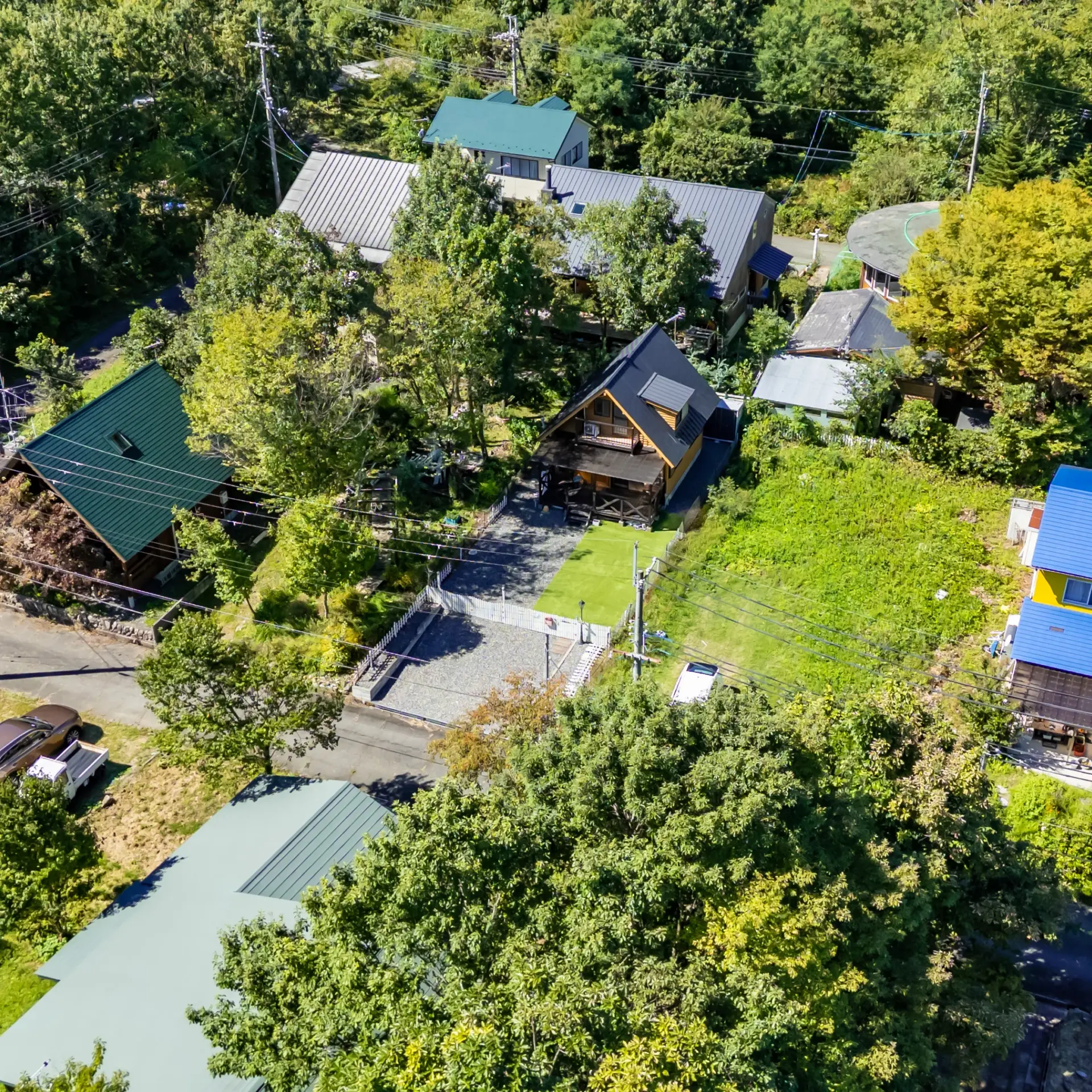 広々庭でドッグランや菜園も！高島市マキノ町新保のログハウス物件の画像9