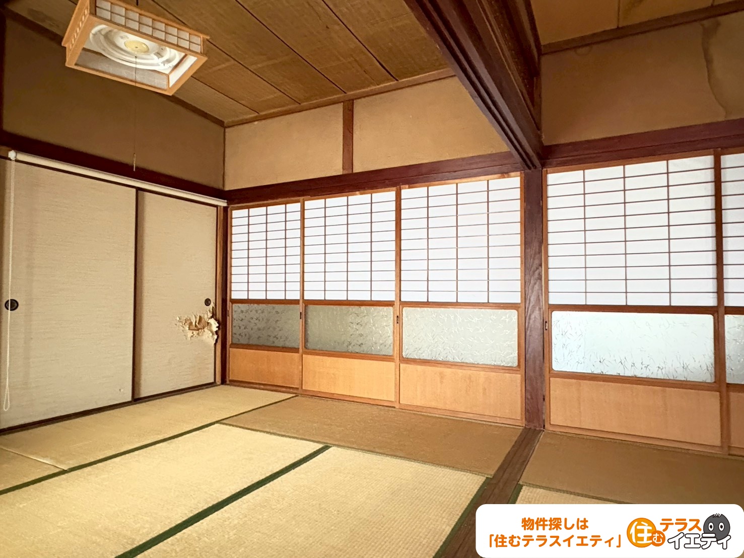 解放感溢れる広い庭付き！美祢市伊佐町伊佐字小林の中古住宅物件の画像10