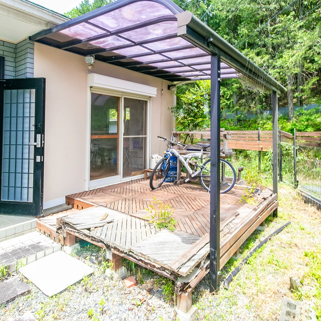 228坪の広大敷地！京丹波町大朴の平屋別荘物件の画像11