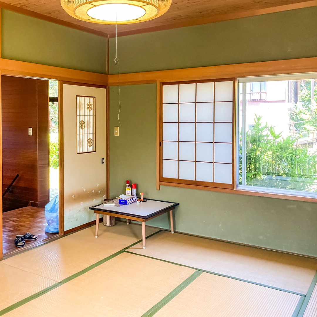 和歌山県白浜町堅田 2階和室から海を望む、温泉付き中古別荘の画像11