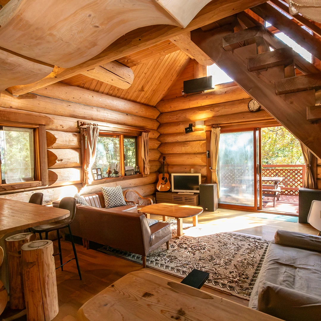 自然溢れる別荘ライフ！南丹市園部町大河内のログハウス物件の画像12