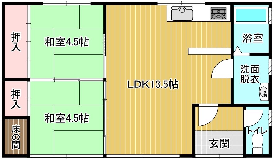 川・緑・ホタルに癒される！紀の川市中鞆渕の平屋物件の画像18