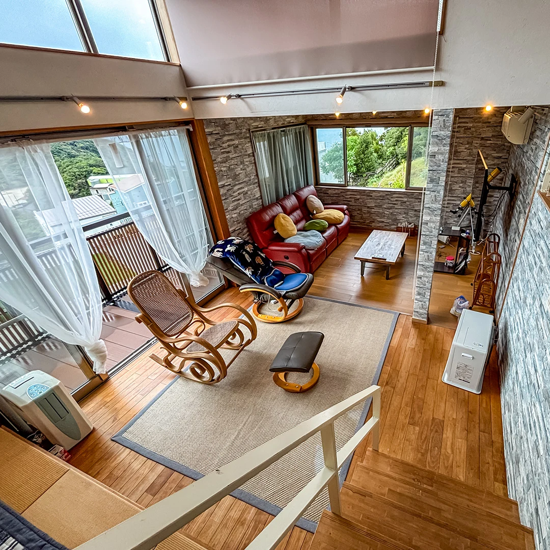 雄大な海を望むスキップフロア！南あわじ市阿那賀のオーシャンビュー別荘物件の画像19