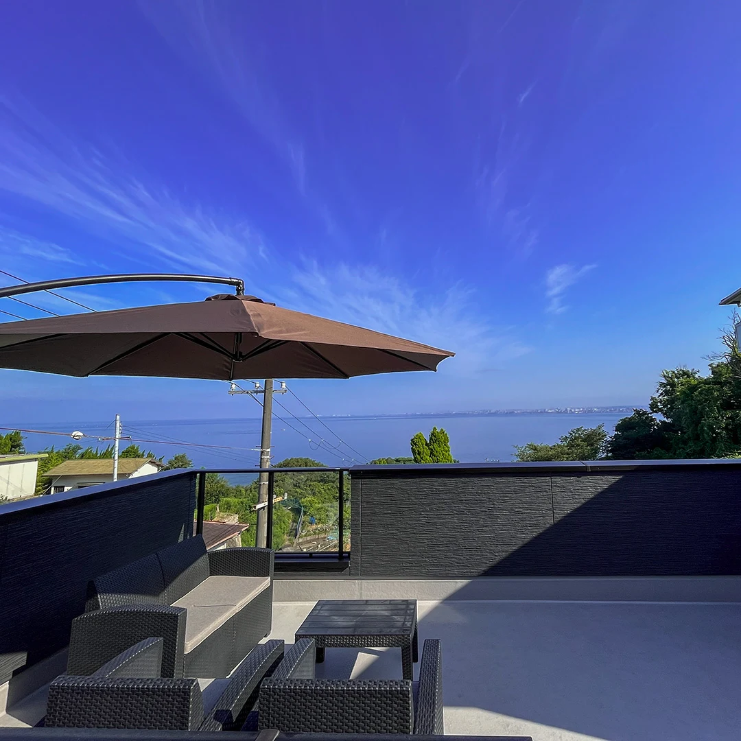 海を望む屋上バルコニーと半露天風呂付き！淡路市野島江崎の住宅物件の画像19