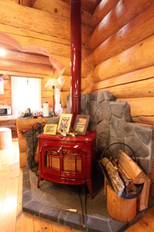 大自然に囲まれた極太ハンドカットログハウス！高山市荘川町中野の中古ログハウス物件の画像29